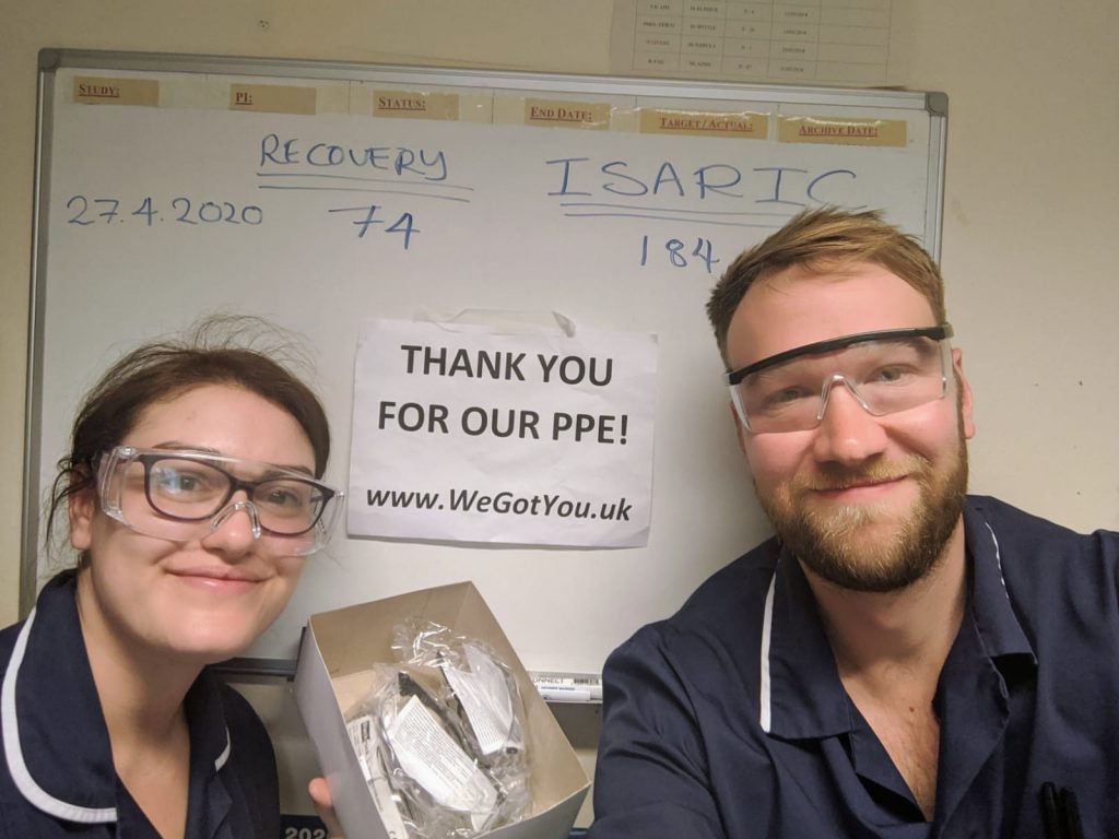 we got you ppe donation
